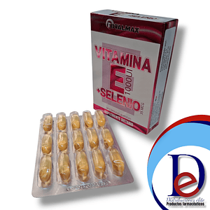 VITAMINA E 1000UI+SELENIO 35MCG X 30 CAP- - TOTALMAX- - UBI 27-E