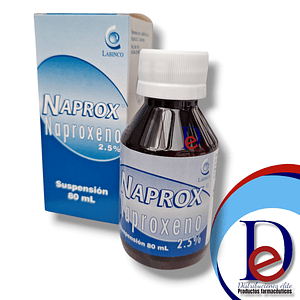 NAPROXENO 2.5% SUSP X 80 ML- - LABINCO- UBI 20-E