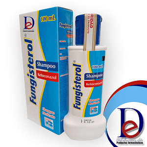 FUNGISTEROL 2% SHAMPOO X 100 ML- KETOCONAZOL 2%- BIOQUIFAR- - UBI 4-B