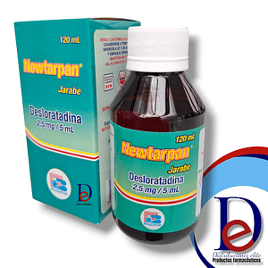 NEWTARPAN 2.5MG/5ML JBE X 120 ML- DESLORATADINA 2.5 MG- BIOQUIFAR- VTO NOV 26- UBI 4-C