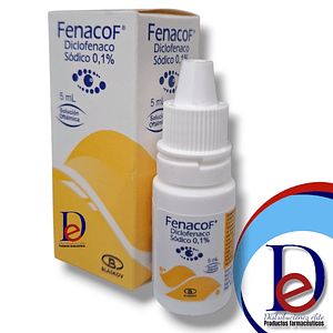 FENACOF OFTALMICA 0.1% X 5 ML (DICLOFENACO SOD) - - BLASKOV- 18-D