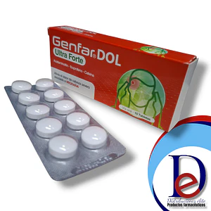 GENFAR DOL ULTRA FORTE X 10 TAB- ACETAMINOFEN+ IBUPROFENO+ CAFEINA- GENFAR- 20-E