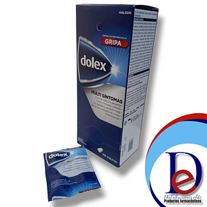 DOLEX GRIPA X 100 TAB -ACETAMINOFEN+ FENILEFRINA+ CLORFENIRAMINA -GLAXO -UBI 13-D