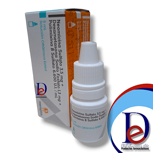 DEXAMETASONA+ POLIMICINA+ NEOMICINA GOTAS OFT X 5 ML- - MEMPHIS- 11-B