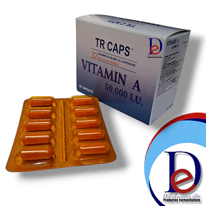 TR CAPS 50.000 UI X 50 CAP- VITAMINA A- NOVAMED- 10-E