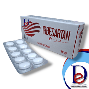 IRBESARTAN 300 MG X 30 TAB- - ECAR- UBI 13-C