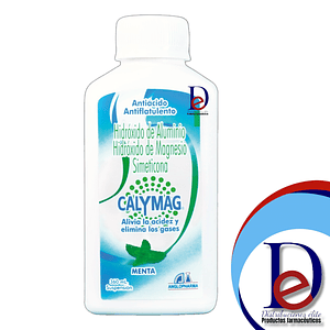 CALYMAG SUSP MENTA X 360 ML- HIDROXIDO ALUMINIO+ HIDROXIDO MAGNESIO+ SIMETICONA- ANGLOPHARMA- - UBI 9-F