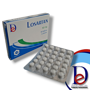 LOSARTAN 50 MG X 30 TAB- - EXPOFARMA- 18-B