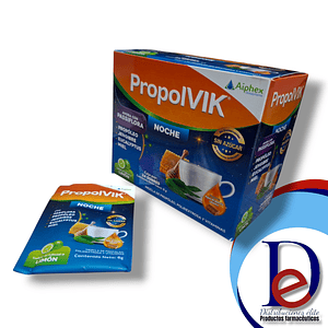 PROPOLVIK BEBIDA NOCHE X 24 SBS- PASSIFLORA+ PROPOLEO+ JENGIBRE+ EUCALYPTO+ MIEL- AIPHEX- 27-A
