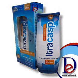 ITRACASP 0.2% SHAMPOO X 120 ML - ITRACONAZOL 0.2%- AIPHEX- 23-B*