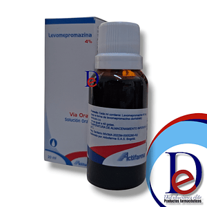 LEVOMEPROMAZINA 4% GOTAS X 20 ML- - ACTIFARMA- - UBI 11-B