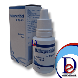 HALOPERIDOL 2MG/ML GOTAS X 15 ML- - ACTIFARMA- 11-C