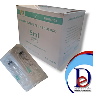 JERINGA 5ML 21X1.1/2 X 100- - BESTSURGY- BODEGA D