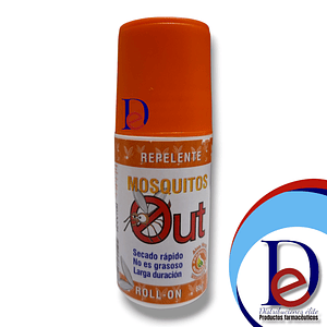 REPELENTE OUT ROLL ON X 65 GR - ALOE VERA+ VITAMINA E- INTERBEL- 24-E