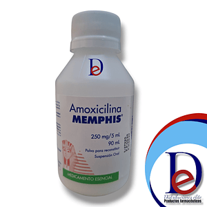 AMOXICILINA 250MG/5ML SUSP X 90 ML- - MEMPHIS- 9-F