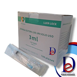 JERINGA 3ML 23GX1 X 100 - - BESTSURGY-- UBI 27-A *