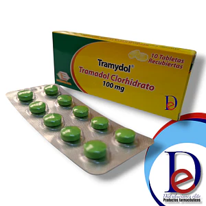TRAMYDOL 100 MG X 10 TAB- TRAMADOL 100 MG- LABQUIFAR- UBI  22-C