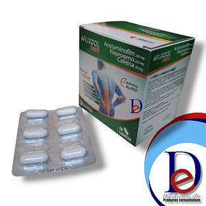 AFLIXDOL FORTE X 48 TAB- ACETAMINOFEN+ CAFEINA+ NAPROXENO- ROCIPHAR- - UBI 24-B