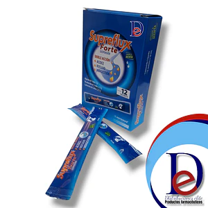 SUPREFLUX FORTE X 12 SBS- ALGINATO DE SODIO+ CARBONATO DE CALCIO+ BICARBONATO DE SODIO-  NOVAMED- UBI 18-C