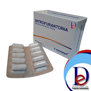 NITROFURANTOINA 100 MG X 40 CAPS- - NOVAMED- UBI- 18-D