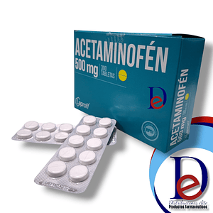 ACETAMINOFEN 500 MG X 300 TAB - - LAPROFF- 11-C 