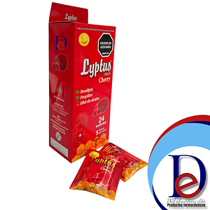 LYPTUS PASTILLAS CHERRY X 24 SBS- EUCALIPTO+ PROPOLEO+ MIEL- MEDICAL- 23-F