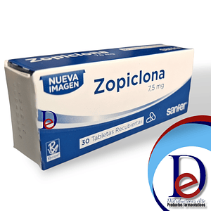 ZOPICLONA 7.5 MG X 30 TAB- - RECIPE- - UBI 16-C