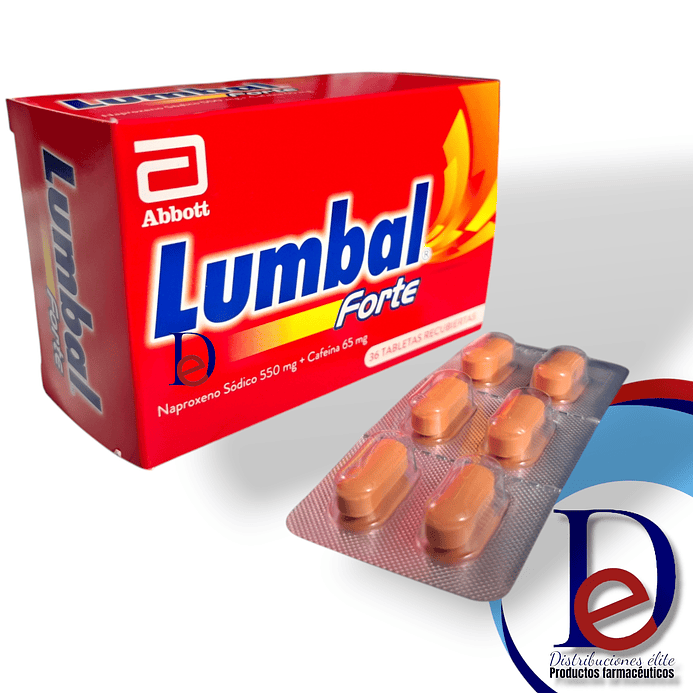 LUMBAL FORTE X 36 TAB- - ABBOTT- - UBI 18-A 1