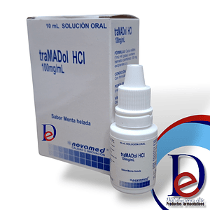 TRAMADOL 100MG/ML GOTAS X 10 ML --NOVAMED-  UBI -27-E