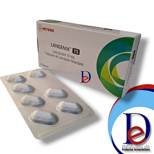 LANSOPRAZOL 15 MG X 14 CAP (LANGENIX)-  LANZOPRAZOL 15 MG- HETERO-BLOQUE 1- UBI 23-B