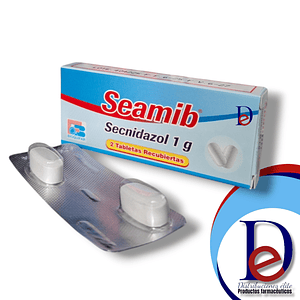 SEAMIB 1 GR X 2 TAB-  SECNIDAZOL 1 GR- BIOQUIFAR- - UBI 4-E