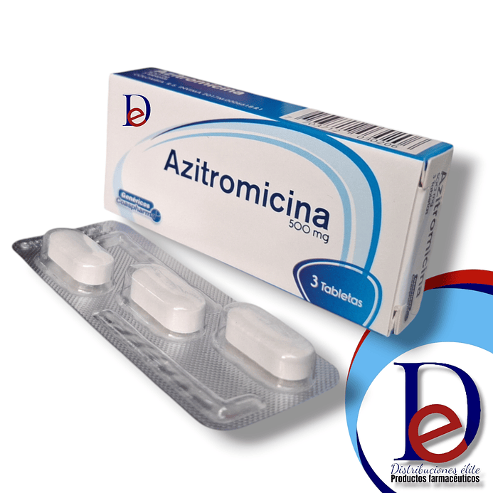 AZITROMICINA 500 MG X 3 TAB- - COASPHARMA- - UBI 5-D 1