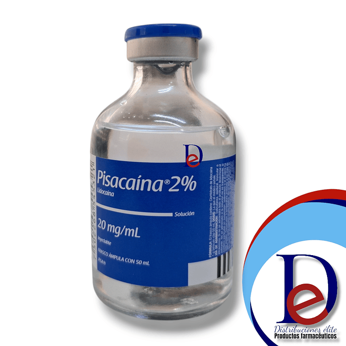 LIDOCAINA 2% X 50 ML (PISACAINA)- - PISA- UBI 1