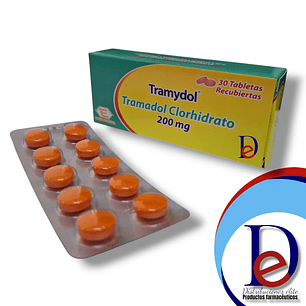 TRAMYDOL 200 MG X 30 TAB (TRAMADOL) - - LABQUIFAR- UBI 