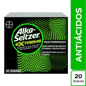 ALKA-SELTZER XTREME X 20 SBS- - BAYER- - UBI 18-D