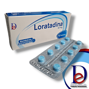 LORATADINA 10 MG X 10 TAB- - COASPHARMA- 6-C