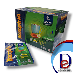 NOXPIRIN NOCHE X 50 SBS- ACETAMINOFEN+ FENILEFRINA+ CLORFENIRAMINA- SIEGFRIED- UBI 
