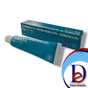 BETAMETASONA+ CLOTRIMAZOL+ NEOMICINA CREMA X 20 GR- - LAPROFF- UBI 
