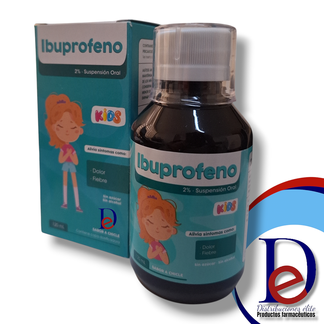 IBUPROFENO 2% SUSP X 120 ML --MEMPHIS- UBI 1