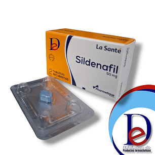 SILDENAFIL 50 MG X 2 TAB - -LASANTE -UBI 20 - D