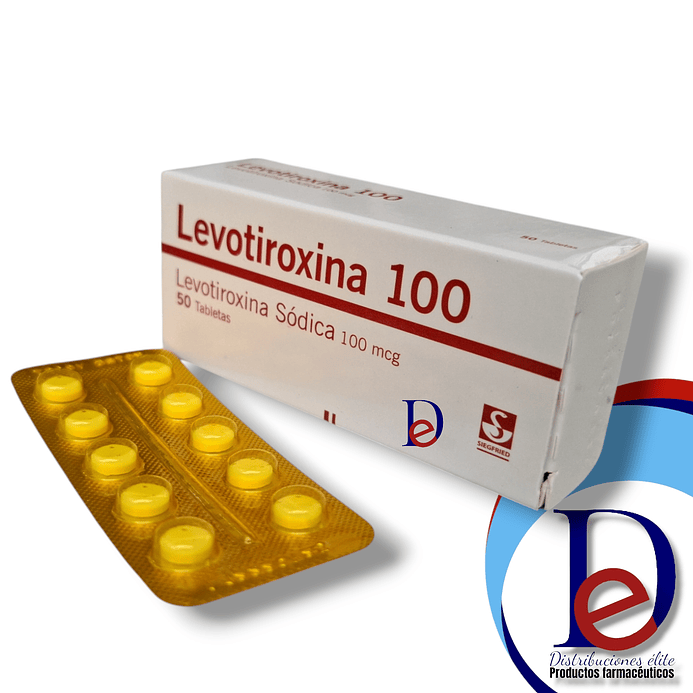 LEVOTIROXINA 100 MCG X 50 TAB- - SIEGFRIED- UBI 21-B 1