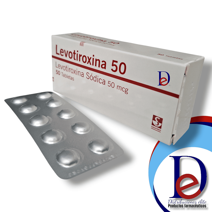 LEVOTIROXINA 50 MCG X 50 TAB - -SIEGFRIED -UBI 12-D 1