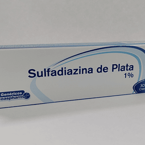 SULFADIAZINA DE PLATA 1% TUBO X 30 GR- - COASPHARMA- - UBI 7-C