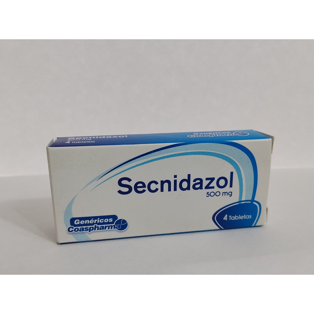 SECNIDAZOL 500 MG X 4 TAB- - COASPHARMA- - UBI 7-D 1