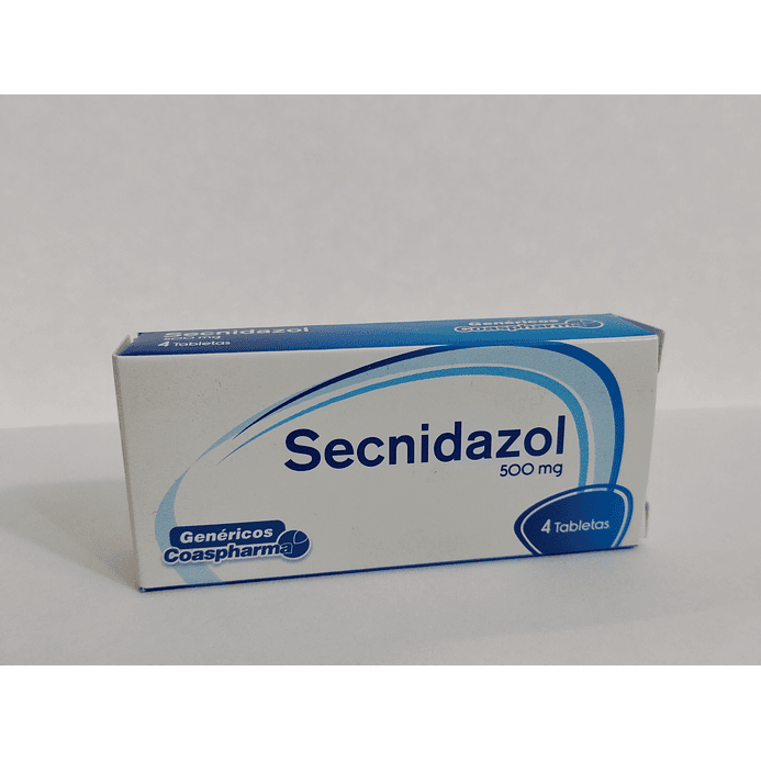 SECNIDAZOL 500 MG X 4 TAB- - COASPHARMA- - UBI 7-D 1