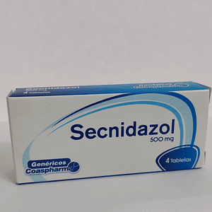 SECNIDAZOL 500 MG X 4 TAB- - COASPHARMA- - UBI 7-D