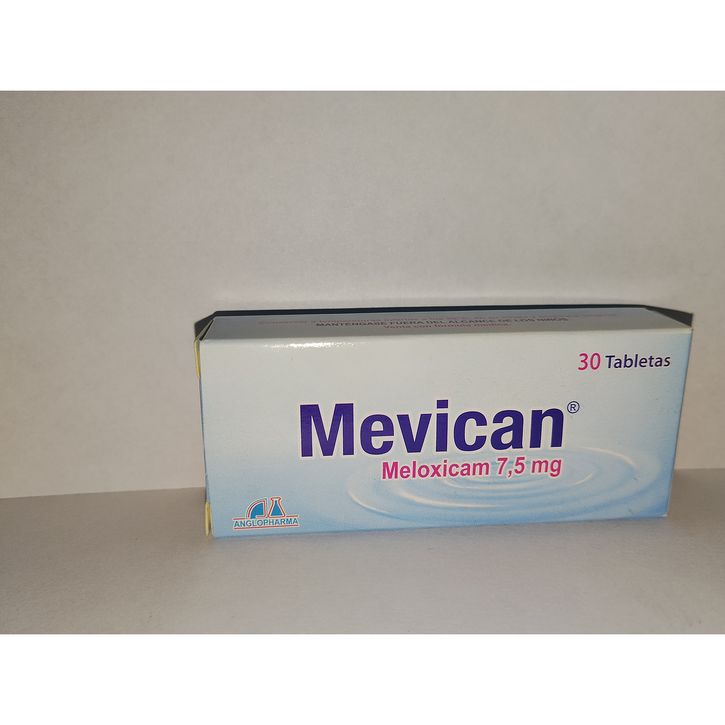 MEVICAN 7.5 MG X 30 TAB (MELOXICAM)- - ANGLOPHARMA- UBI 1-C 1