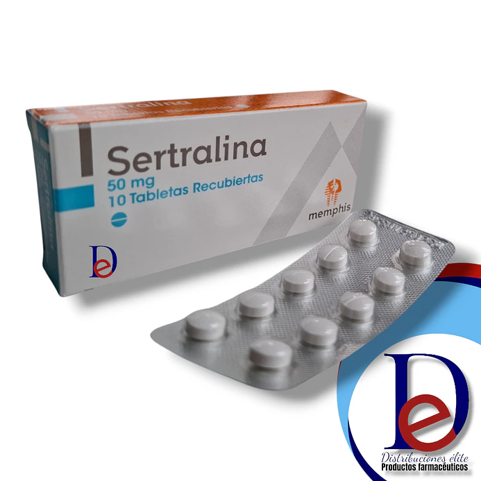 SERTRALINA 50 MG X 10 TAB- - MEMPHIS- 15-F 1