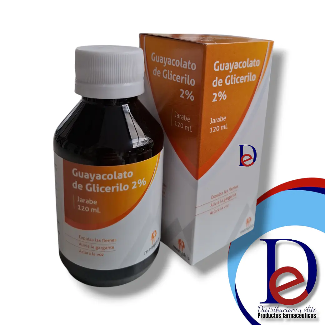 GUAYACOLATO DE GLICERILO JBE X 120 ML - - MEMPHIS- 26-E 1