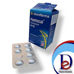 PANTOCAL 40 MG X 28 TAB- PANTOPRAZOL- EUROFARMA- UBI 